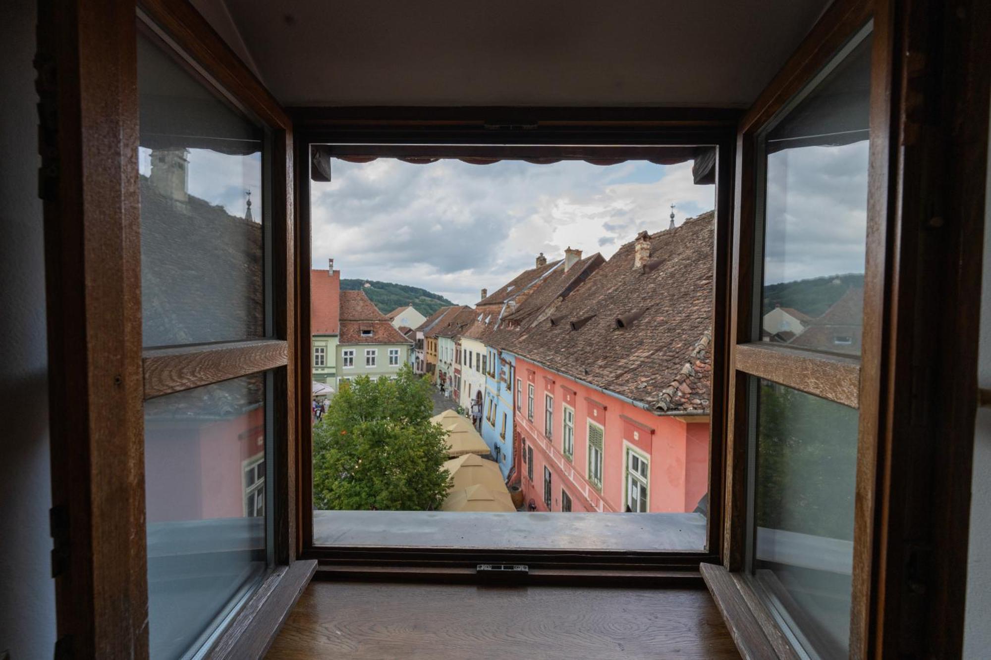 Casa Cu Cerb Hotel Сигишоара Екстериор снимка